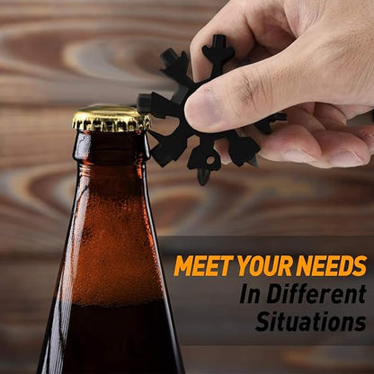 18-in-1-stainless-steel-snowflake-wrench-multipurpose-wrench‏