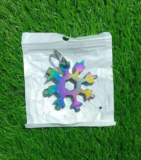 18-in-1-stainless-steel-snowflake-wrench-multipurpose-wrench‏