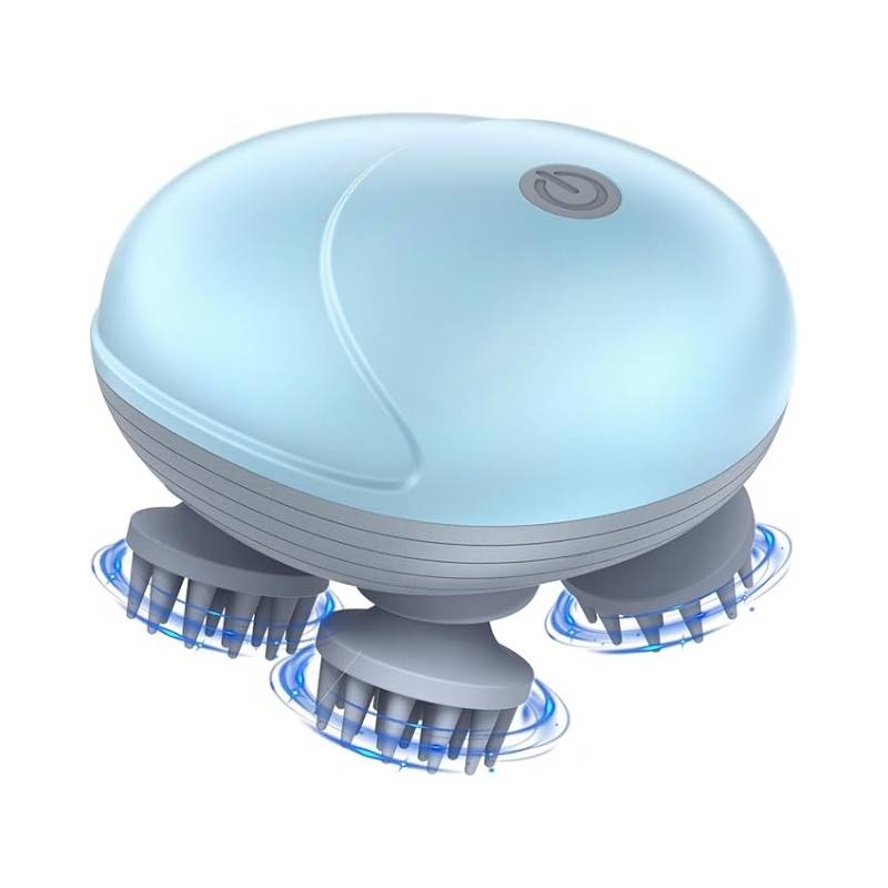 Electric 3D Head Scalp Massager | Rechargeable | Relaxing Stress Relief Tool