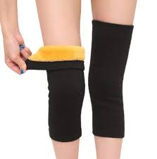 Thermal Fleece Knee Warmers | Soft Winter Leg Protectors