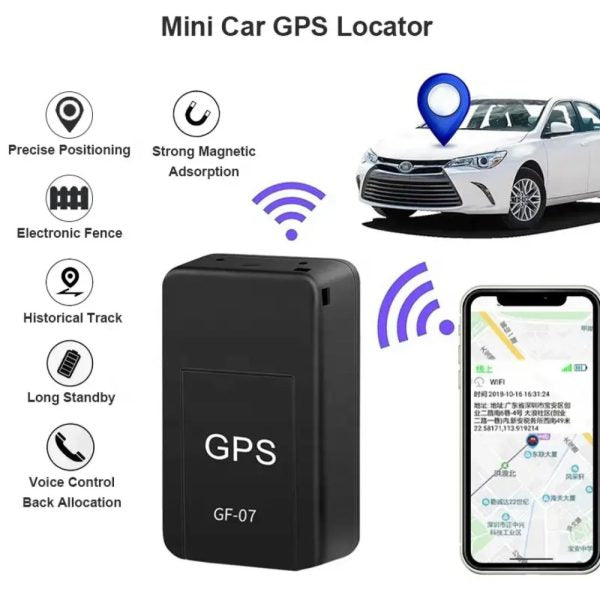 Mini GPS Tracker with SIM Support | Real-Time Location Tracking via Google Maps