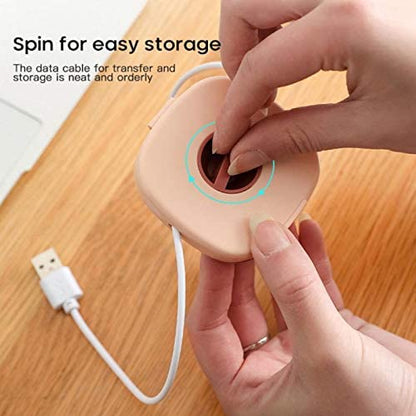 Portable Wire Cable Storage Box Mobile Phone Charging Cable Earphone Accessories