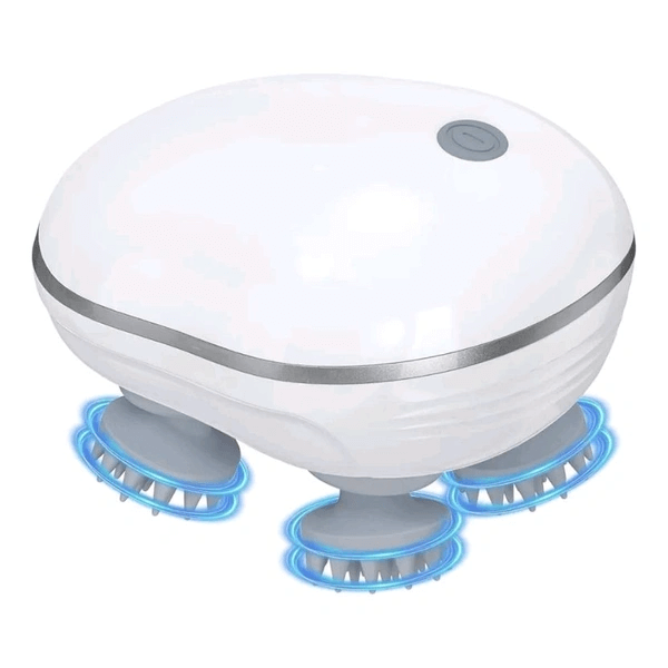 Electric 3D Head Scalp Massager | Rechargeable | Relaxing Stress Relief Tool